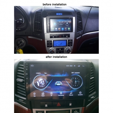 Hyundai Santa Fe 2005-2012 Android Multimedija 9" 2